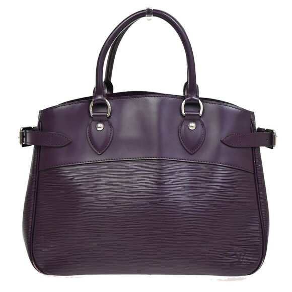 LOUIS VUITTON Passy PM Shoulder Hand Bag Epi Leather Purple SHW - Picture 1 of 16